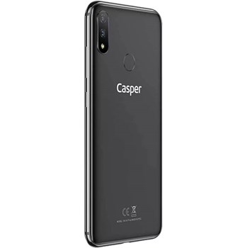 Casper VIA A3 Plus 64 GB 6.2 İnç 16 MP Akıllı Cep Telefonu Siyah