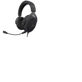 Corsair HS50 Pro Stereo Siyah Mavi Headset Saç Bandı Kulaklık