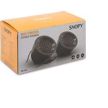 Snopy SN-03A 2.0 Siyah 2wx2 Usb Mini Multimedia Speaker