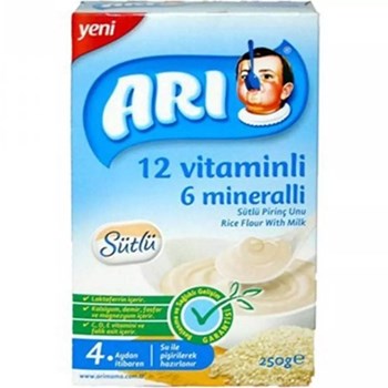 Arı 4+ Ay 3x250 gr Sütlü Bebek Maması