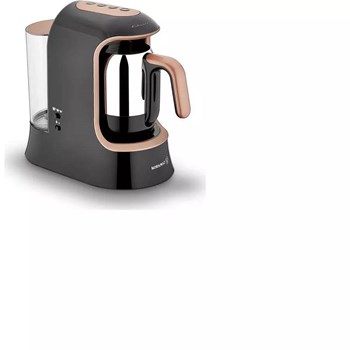 Korkmaz A862-02 Kahvekolik Aqua 700W 1.2 lt Siyah Rosa Gold Kahve Makinesi