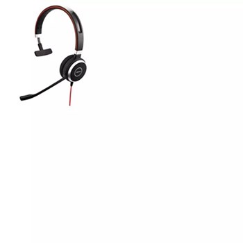 Jabra Evolve 40 Siyah Gümüş Headset Saç Bandı Kulaklık