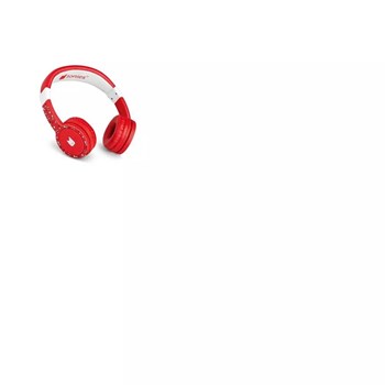 Tonies 04-0034 Kırmızı Beyaz Headphone Mikrofonlu Saç Bandı Kulaklık