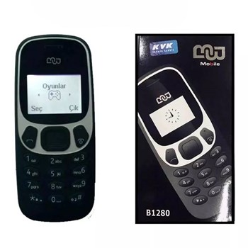 Bb Mobile B1280 16 MB 1.43 inç Tuşlu Cep Telefonu