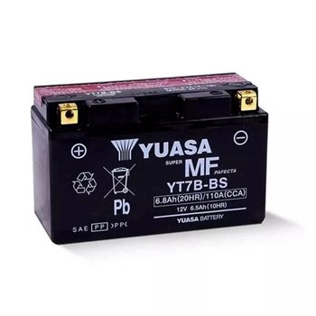 Yuasa YT7B-BS Yamaha 155 Smax 2015-2019 Motosiklet Aküsü