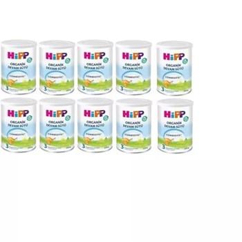 Hipp 3 10+ Ay 10x350 gr Organik Combiotic Devam Sütü