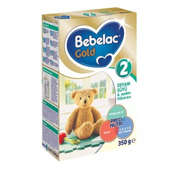 Bebelac Gold 2 6+ Ay 2x350 gr Çoklu Paket Bebek Devam Sütü