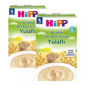 Hipp Organik Yulaflı Ek Gıda 200 gr Bebek Maması