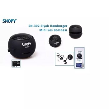 Snopy SN-302 Speaker Siyah