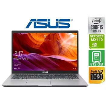 Asus X509JB-EJ006 Intel Core i5 1035G1 8GB Ram 512GB SSD MX110 Freedos 15.6 inç Laptop - Notebook