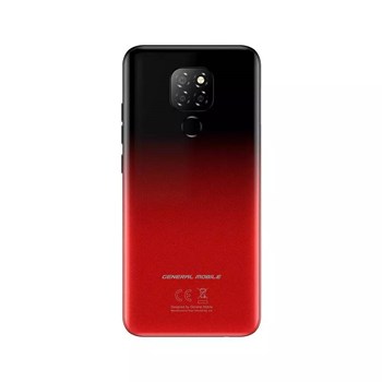 General Mobile GM 20 64GB 4GB Ram 6.09 inç 52MP Akıllı Cep Telefonu Kırmızı