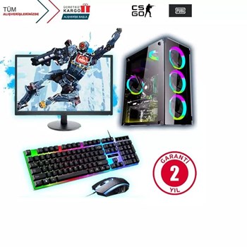 Aizen GX98 İ5-3470 16 GB 240 SSD 4GB RX550 21,5 inç Monitör Masaüstü Bilgisayar