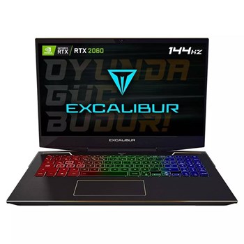 Casper Excalibur G900.1075-EV60X Intel Core i7 10750H 64GB RAM 512GB SSD RTX2060 15.6 inç Dizüstü Bilgisayar