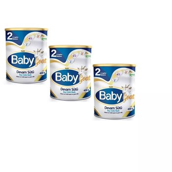 Baby Goat 2 6+ Ay 3x400 gr Çoklu Paket Bebek Devam Sütü