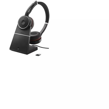 Jabra Evolve 75 UC Stereo Siyah Headset Saç Bandı Kulaklık
