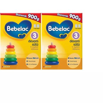 Bebelac Gold 3 9+ Ay 2x900 gr Çoklu Paket Devam Sütü