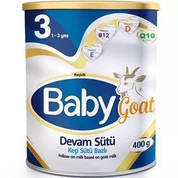 Baby Goat 3 1-3 Yaş 400 gr Keçi Sütlü Devam Sütü