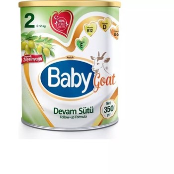 Baby Goat 2 350 gr Organik Zeytinyağlı Keçi Sütü