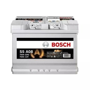 Bosch S5 A08 760A 70Ah 12V AGM Akü