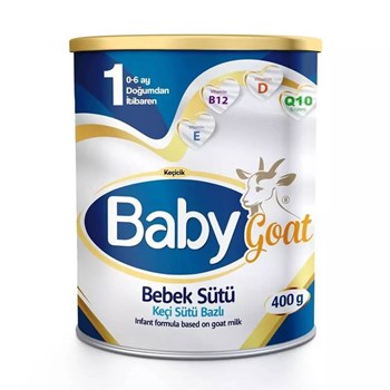 Baby Goat 1 0-6 Ay 400 gr Keçi Sütü Bazlı Devam Sütü