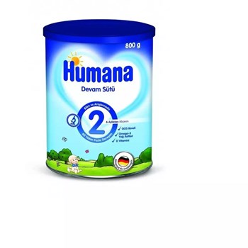 Humana 2 6+ Ay 3x800 gr Çoklu Paket Bebek Devam Sütü