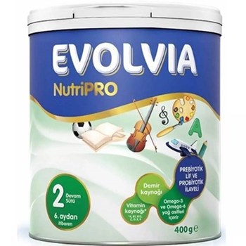 Evolvia 2 6+ Ay 800 gr Devam Sütü