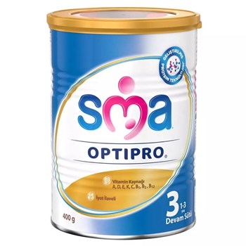 Sma Optıpro 3 1-3 Yaş 400 gr Devam Sütü