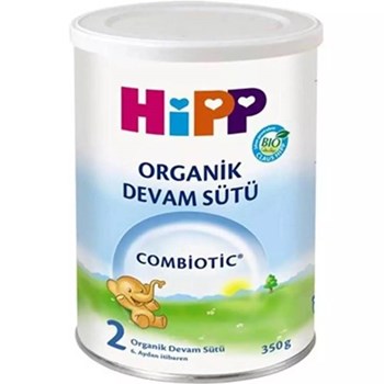 Hipp 2 Organik Combiotic 6+ Ay 6x350 gr Çoklu Paket Bebek Devam Sütü