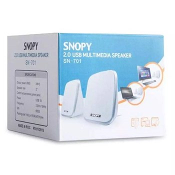 Snopy SN-701 6W 1+1 Speaker Siyah