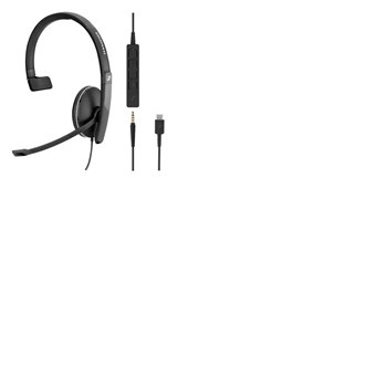 Sennheiser SC 135 USB-C Siyah Headset Saç Bandı Kulaklık