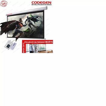 Codegen EX-18 180x180 Motorlu Projeksiyon Perdesi