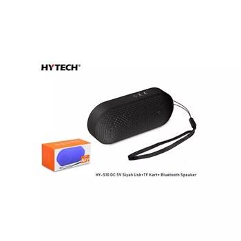 Hytech HY-S10 DC 5V Siyah Usb TF Kart Bluetooth Speaker