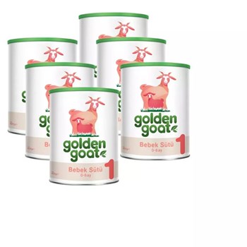 Golden Goat 1 Keçi Sütü Bazlı 0-6 Ay 6x400 gr Çoklu Paket Bebek Sütü