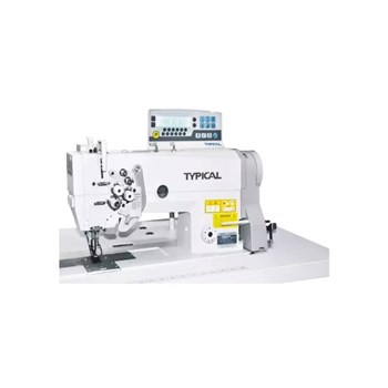 Typical GC-6875-HD3 Büyük Mekik İptalli Çift İğne Makinesi