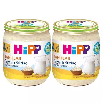 Hipp 4+ Ay 2x125 gr Organik Sütlaç