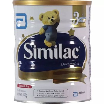 Similac 3 1+ Yaş 6x850 gr Çoklu Paket Bebek Devam Sütü