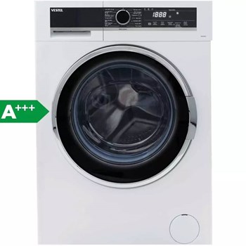 Vestel CM 8812 A +++ Sınıfı 8 Kg Yıkama 1000 Devir Çamaşır Makinesi Beyaz 