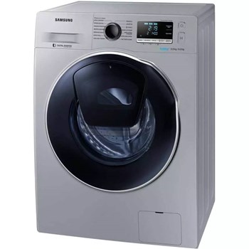 Samsung WD90K6B10OS A Sınıfı 9 Kg Yıkama 6 Kg Kurutma 1400 Devir Kurutmalı Çamaşır Makinesi Inox