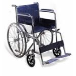 Wollex mb_9554 Manuel Tekerlekli Sandalye Deri Döşemeli Dolgu Teker