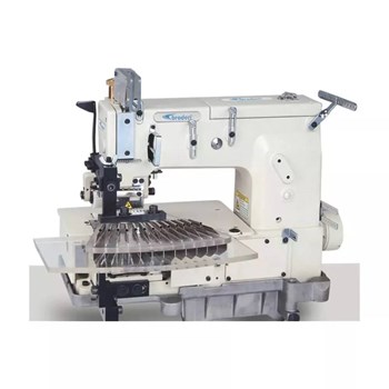 Broderi BD-1412-PTV-1-4-3-16 12 İğne 6.4 mm-4.8 mm Nervür Dikiş Makinası