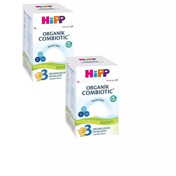 Hipp 2 Organik 800 gr 3'lü Devam Sütü