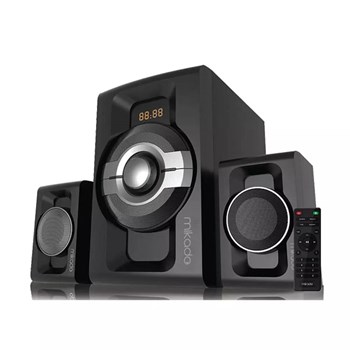 Mikado MD-854BT 2+1 30W+15Wx2 Siyah Usb+Sd+Fm+Bluetooth Destekli Speaker