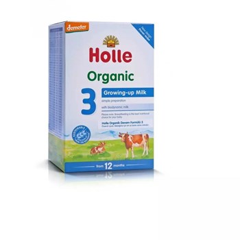 Holle 600 gr 12-36 Ay - 6 Adet Bebek Organik 3 Büyüme Sütü