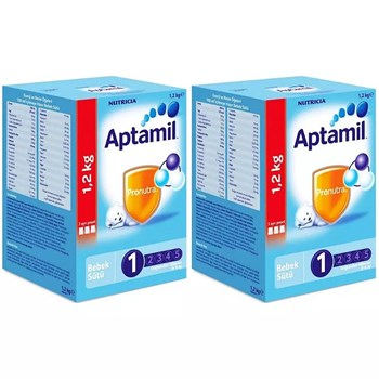 Aptamil 1 0-6 Ay 2x1200 gr Bebek Sütü
