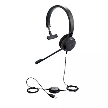 Jabra Evolve 30 II UC Stereo Siyah Headset Saç Bandı Kulaklık