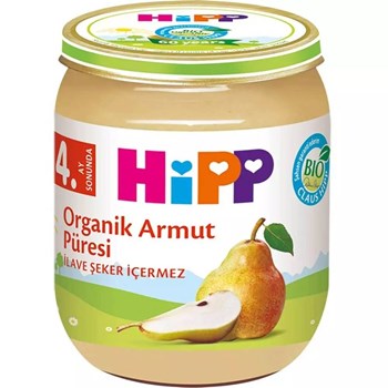 Hipp Organik 4+ Ay 90 gr Şeftalili Mangolu Elma Püresi